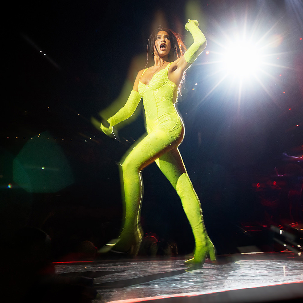  Dua Lipa TD Garden Boston Concert Photo 