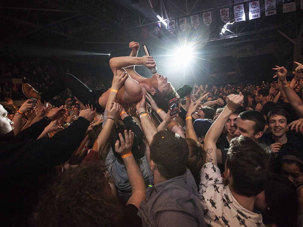  Matt Shultz Cage the Elephant Concert Photo Portland Maine 