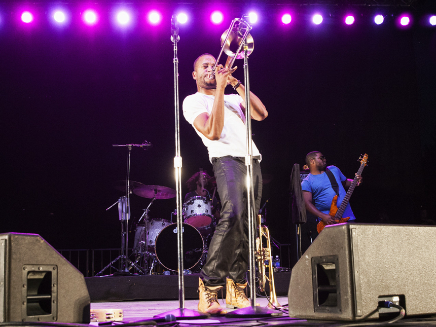 Trombone Shorty &bull; Greenfield, MA &bull; 7/12/14