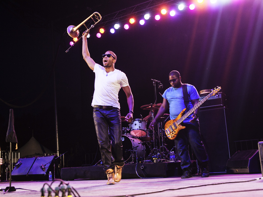 Trombone Shorty &bull; Greenfield, MA &bull; 7/12/14
