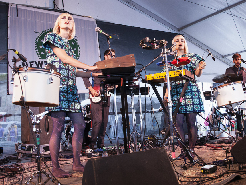 Lucius &bull; Newport Folk Festival &bull;&nbsp;7/26/14
