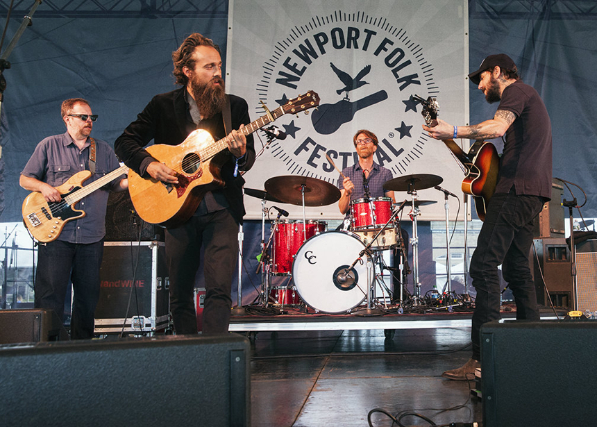 Iron and Wine & Ben Bridwell &bull; Newport Folk Festival &bull;&nbsp;7/24/15