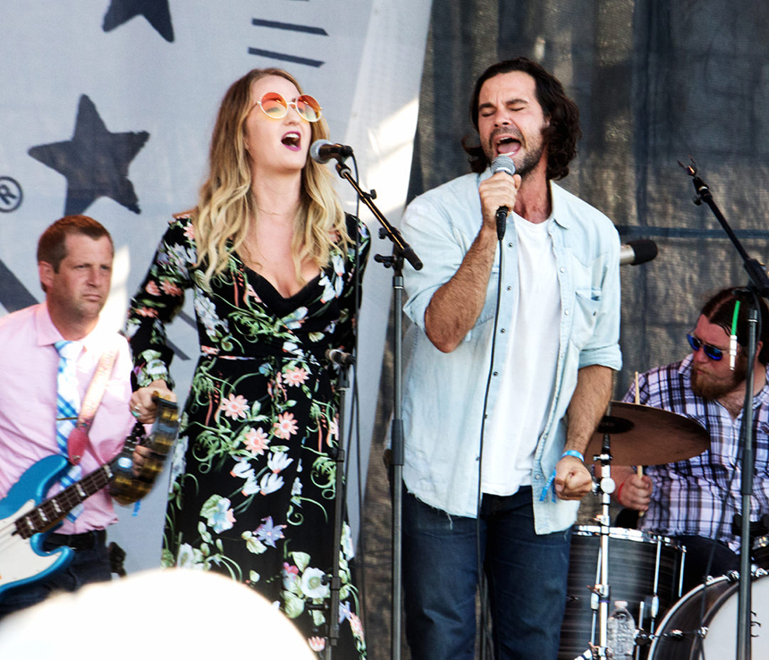 Margo Price and Zach Williams &bull; Newport Folk Festival &bull;&nbsp;7/30/17