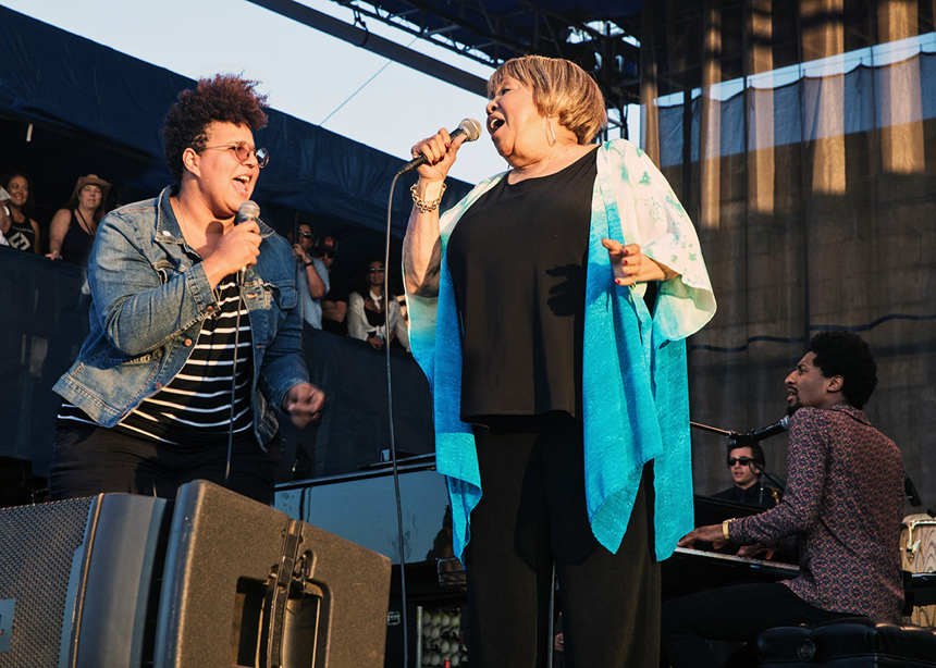 Brittany Howard & Mavis Staples &bull; Newport Folk Festival &bull;&nbsp;7/29/18