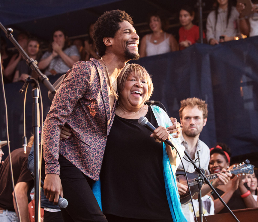 Jon Batiste & Mavis Staples &bull; Newport Folk Festival &bull;&nbsp;7/29/18