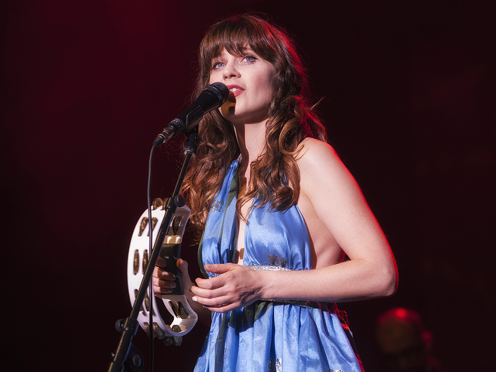  Zooey Deschanel She and Him Boston Concert Photo 