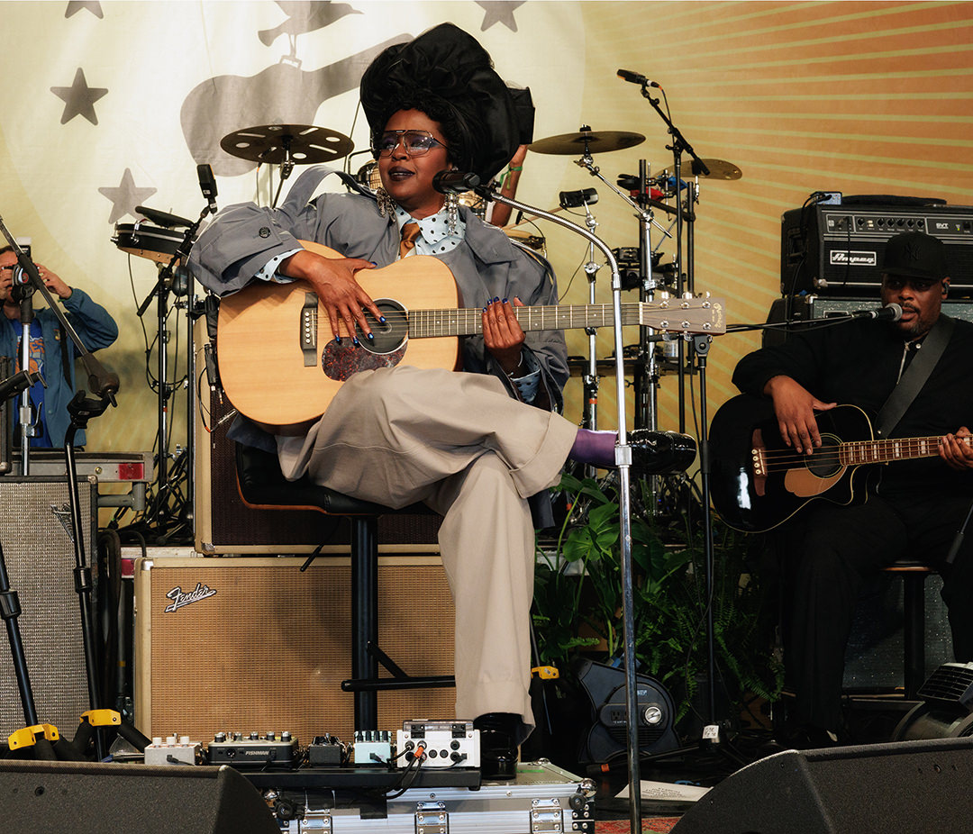  Lauryn Hill Newport Folk Fest Concert Photo 