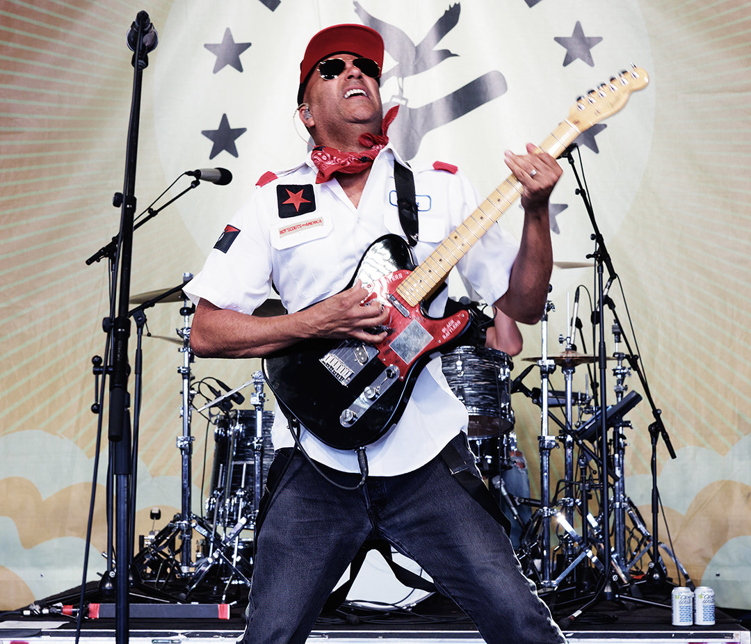  Tom Morello Newport Folk Fest Concert Photo 