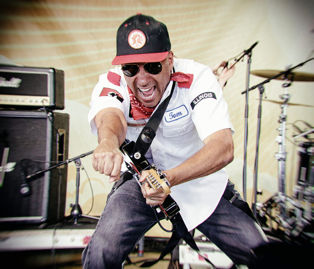  Tom Morello Newport Folk Fest Concert Photo 