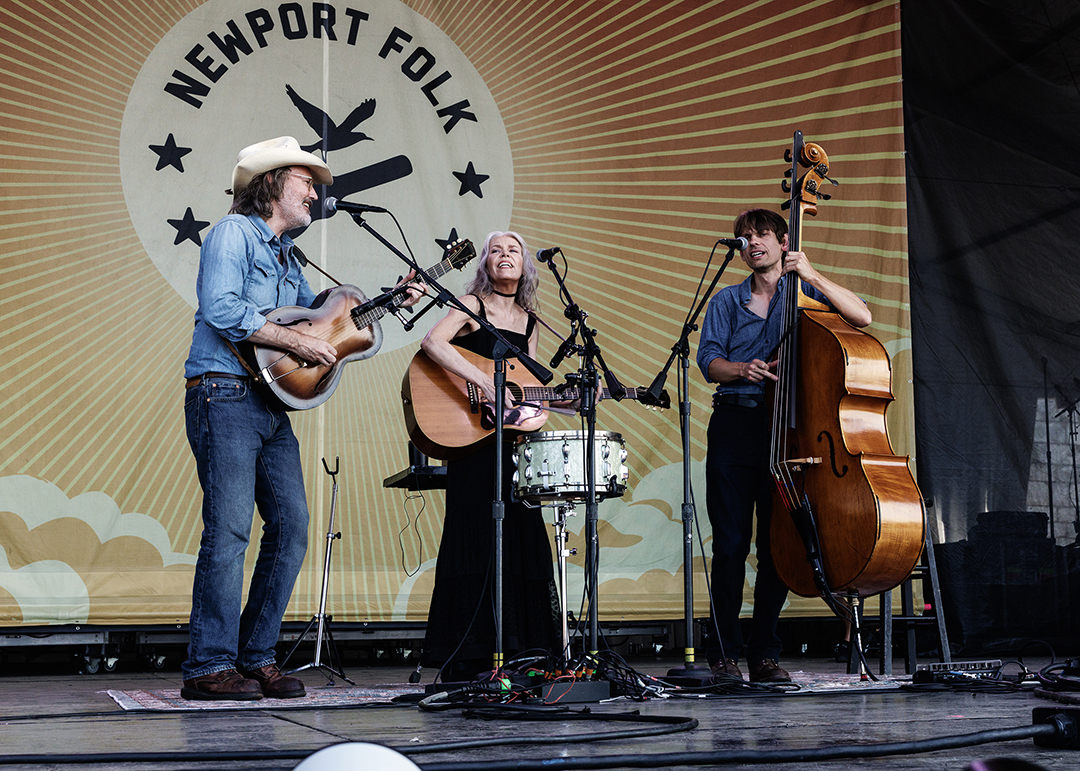  Dave Rawlings Gillian Welch Newport Folk Fest Concert Photo 