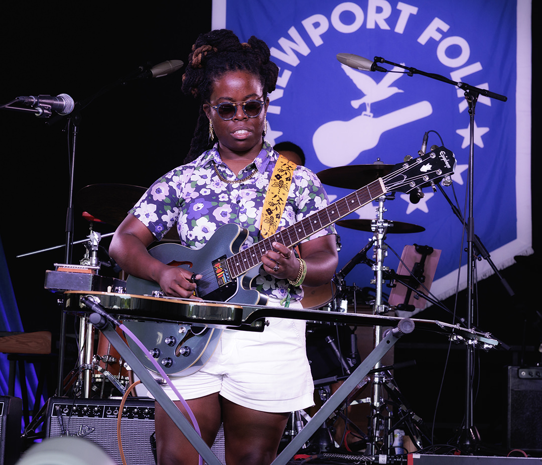  Yasmin Williams Newport Folk Fest Concert Photo 